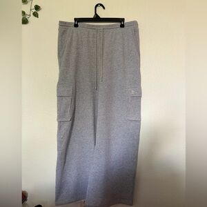 PINK Victoria's Secret Gray Cargo sweatpants